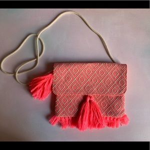 Zara mini purse with fringe
